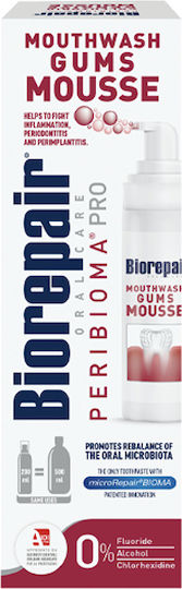 BioRepair Peribioma Mousse Στοματικό Διάλυμα κατά της Περιοδοντίτιδας 200ml
