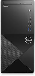 Dell Vostro 3910 MT Desktop PC (Kern i3-12100/8GB DDR4/256GB SSD/W11 Pro) US-Tastatur