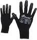 Stenso Contra ESD Gloves for Work Black Polyure...