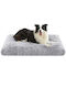 PGW203G01 Pillow Dog Rectangle Gray 110x73cm