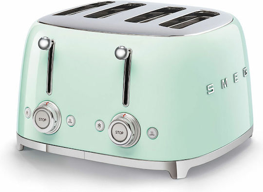 Smeg Toaster 4 Schlitze 2000W Grün