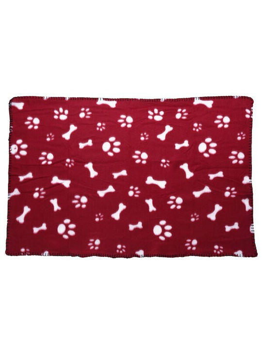 Bettdecke für Hunde Rot 77x55cm.