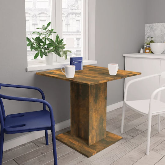 Quadratischer Küchen Tisch Holz 80x80x75cm