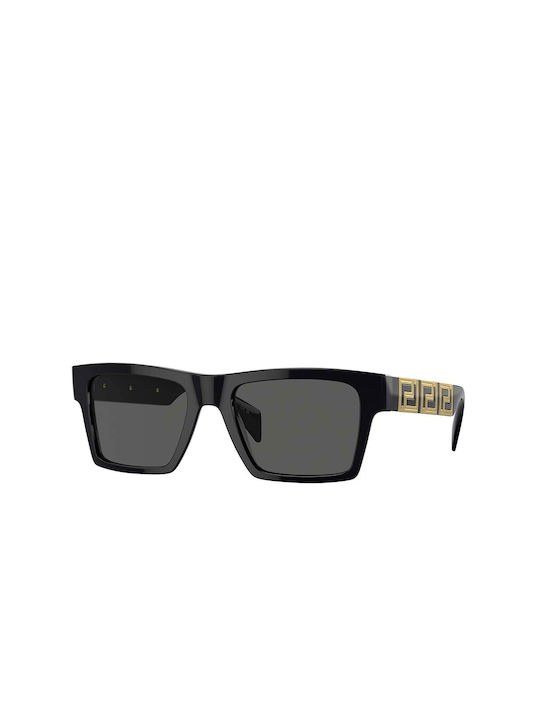 Versace Sonnenbrillen mit Schwarz Rahmen und Schwarz Linse VE4445 GB1/87