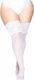 Leg Avenue 9750 Stay Up Sheer Thigh High PS Sexy Κάλτσες Λευκές