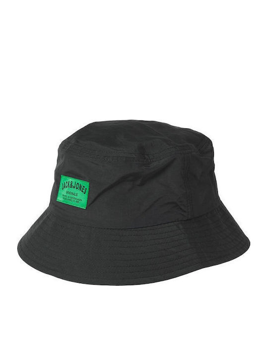 Jack & Jones Herren-Hut Bucket-Stil Schwarz