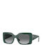 Vogue Women's Sunglasses with Green Plastic Frame and Gray Gradient Lens VO5481S 3050/11