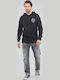 Rotor Diamond Po Sweatshirt mit Kapuze Schwarz