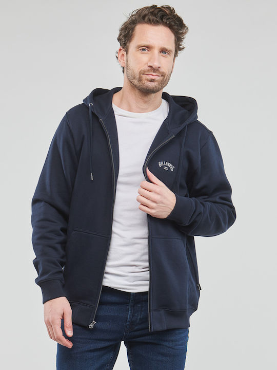 Arch Zh Ζακέτα με Κουκούλα Navy Μπλε