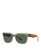Vogue Men's Sunglasses with Green Plastic Frame and Green Lens VO5490S 2821/71