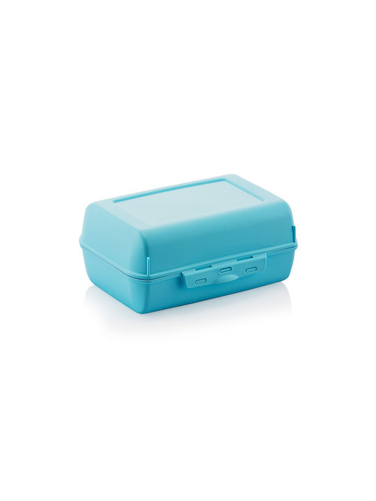 Max Home Δοχείο Φαγητού Πλαστικό Μπλε 15.9x12cm