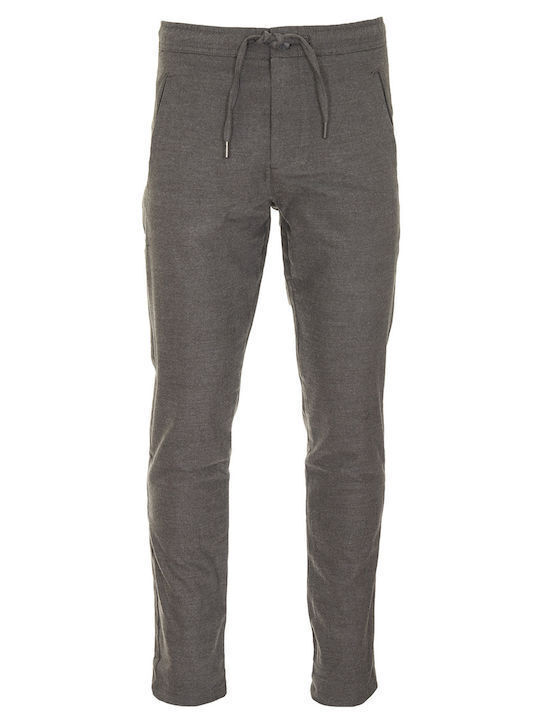 Castle Pantaloni Elastic Gri