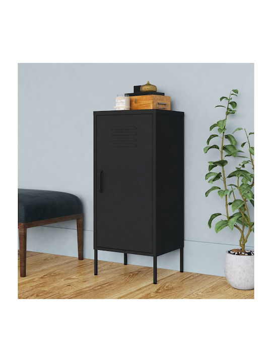 Office Storage Metal Cabinet Black L42.5xW35xH1...