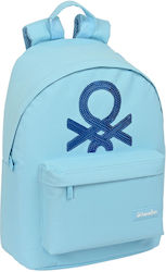 Benetton Backpack Backpack for 10.6" Laptop Light Blue