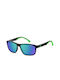 Carrera Sonnenbrillen mit Schwarz Rahmen und Grün Spiegel Linse 2047T/S 7ZJ/Z9