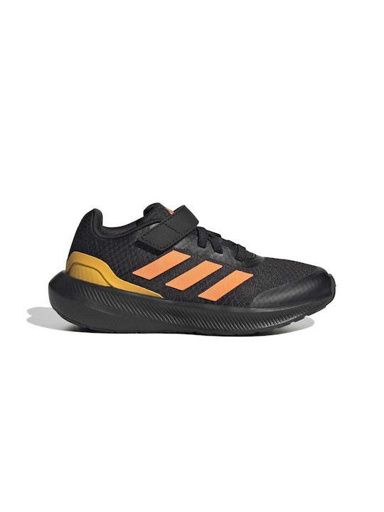 Adidas Αθλητικά Παιδικά Παπούτσια Running Runfalcon 3.0 El K Cblack / Scrora / Sogold
