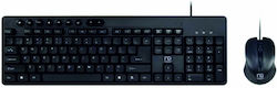 NG KBS-UM-04 Set tastatură și mouse Grecesc