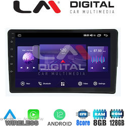 LM Digital Car-Audiosystem für Fiat 500 / 500L L 2012 (Bluetooth/USB/AUX/WiFi/GPS) mit Touchscreen 9"