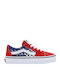 Reflect Check SK8 Kids Sneakers Red