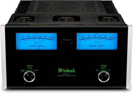 McIntosh MC312 Усилвател на мощност Hi-Fi усилвател Stereo 17620 Черен