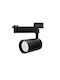 Optonica Einzel LED Spot in Schwarz Farbe