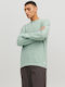 Jack & Jones Ανδρικό Πουλόβερ Μακρυμάνικο Granite Green Twist