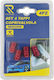 Valve Caps Red 4pcs