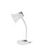 Esperanza Polaris Office Lamp with Flexible Arm for Socket E27 in White Color