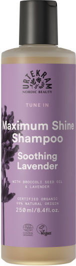 Urtekram Maximum Shine Soothing Lavender Shampoos Shine for Normal Hair 250ml
