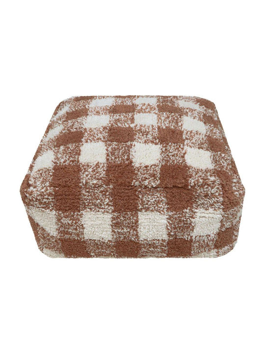 Bean Bag Chair Bolster Waterproof Vichy Toffee ...