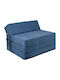 Πολυθρόνα Κρεβάτι Μπλε 70x60x50cm