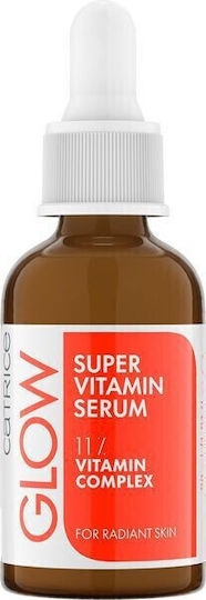 Catrice Cosmetics Glow Super Vitamin Moisturizing Serum Face with Niacinamide for Radiance 30ml