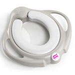 OK Baby Toddler Toilet Seat Soft-Padded with Handles 38250041 Gray