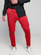 0398 Trousers Chino Elastic in Regular Fit Red