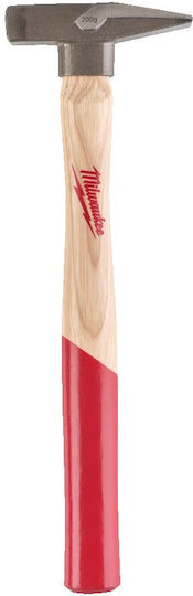 Milwaukee Hammer 200gr mit Holzgriff 4932478666