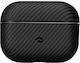 Pitaka MagEZ MagSafe Hülle Synthetisch,Polyester/Cotton/Leather Black / Grey für Apple AirPods Pro