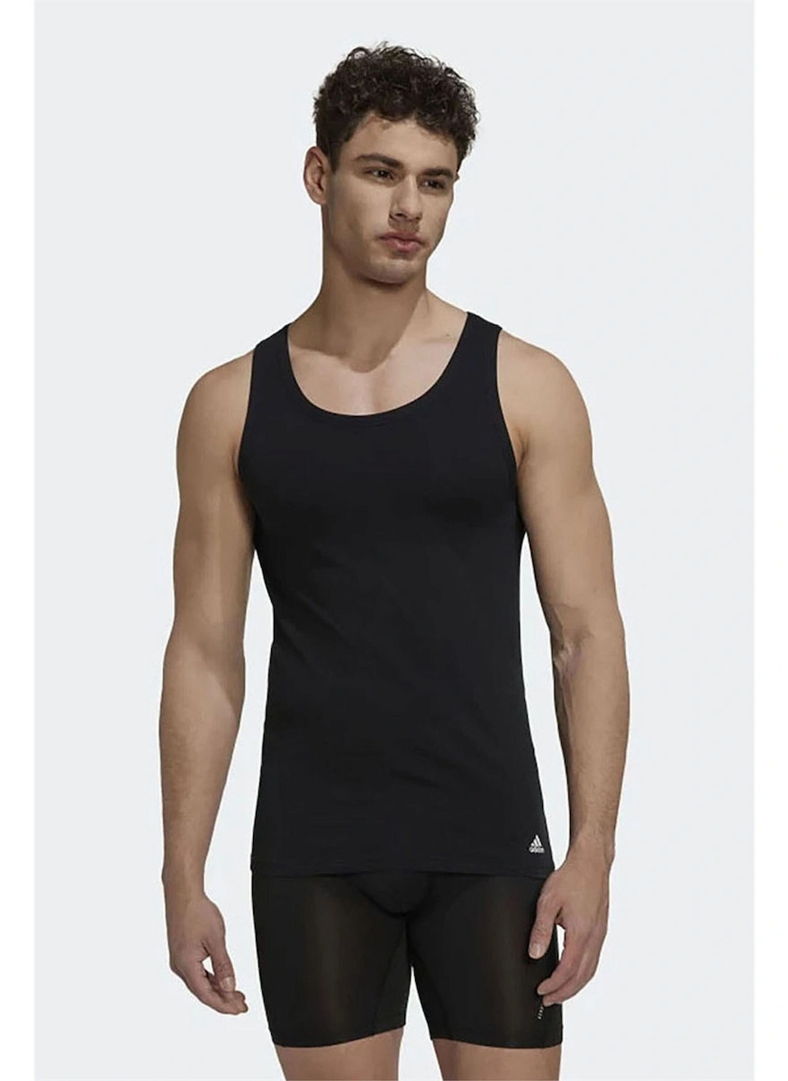 adidas Active Flex Cotton Herren Unterhemden in Schwarz Farbe