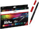 Artix Water Drawing Markers with Dual Tip Set 24 Colours