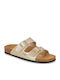 Oban Classic Women's Flat Sandals Anatomic in Gold Color