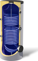 Nobel Boiler Λεβητοστασίου Glass 300lt με δύο Εναλλάκτες