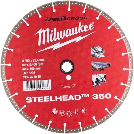Milwaukee Steelhead Schneidscheibe Baumaterialien 350mm