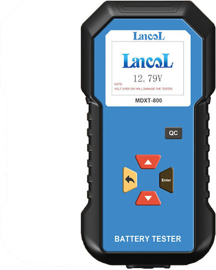 Lancol MDXT-800 Digital Test de baterie cu cleme de crocodil
