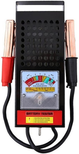 Lancol BT-02 Analog Battery Tester with Crocodile Clips