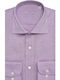 Dobby shirt modern fit Kaiserhoff Lavender COTTON REX COLLAR SMALL PATTERN ALL DAY