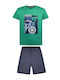 Energiers Kinder Set mit Shorts Sommer 2Stück Blue Marin