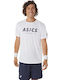 ASICS Court Gpx Bărbați T-shirt Sportiv cu Mânecă Scurtă Albastru deschis