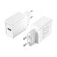 Vention Φορτιστής Χωρίς Καλώδιο με Θύρα USB-A 22.5W Quick Charge 3.0 Λευκός (FACW0-EU)