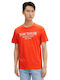 T-shirt Πορτοκαλί