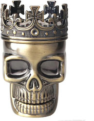 Tfar Tobacco Grinder King Skull 40mm