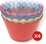 Σετ Easter Candlesticks Plastic Set of 4pcs (Μiscellaneous Colors)